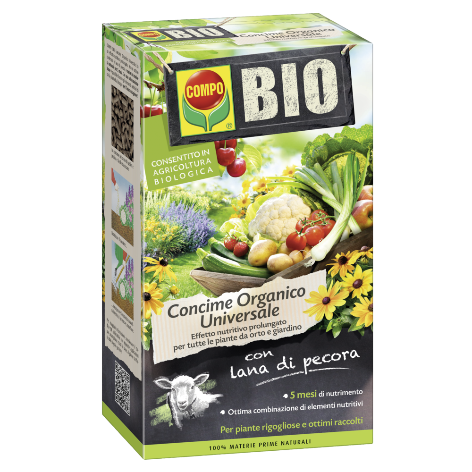Compo Bio concime universale lana di pecora